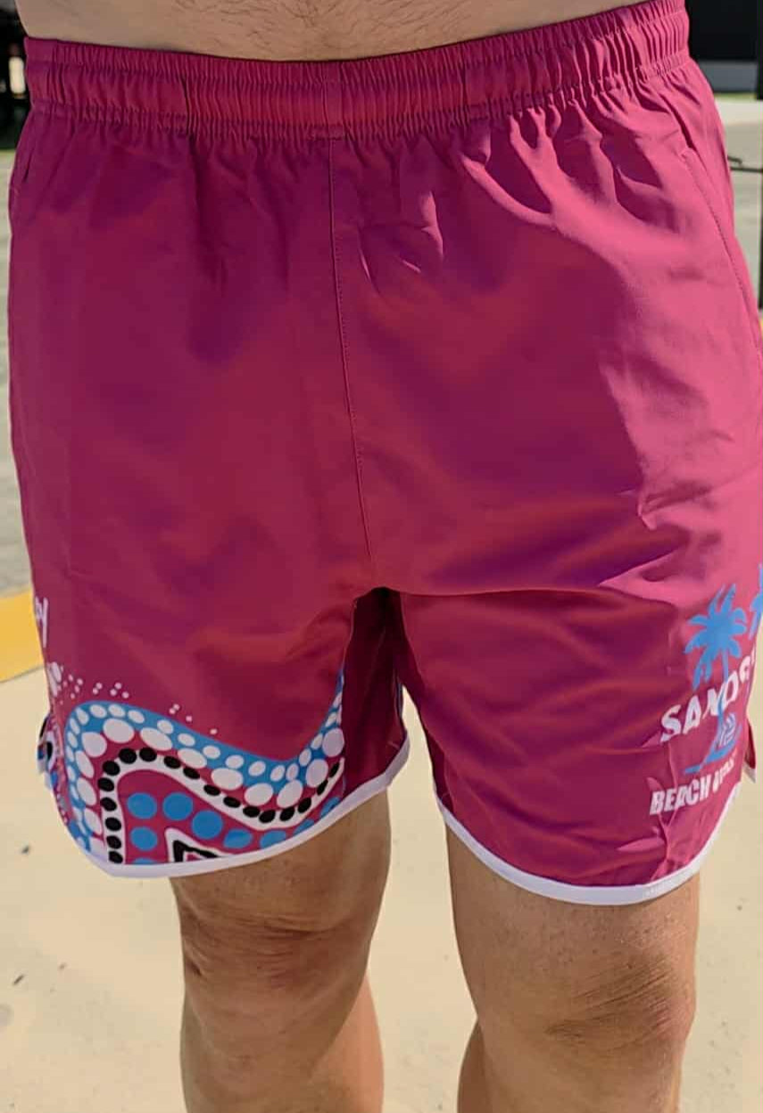 Sandstorm Beach Volleyball Shorts - PINK