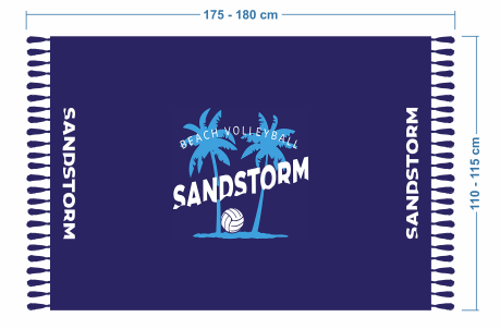 Sandstorm Sarong - Blue