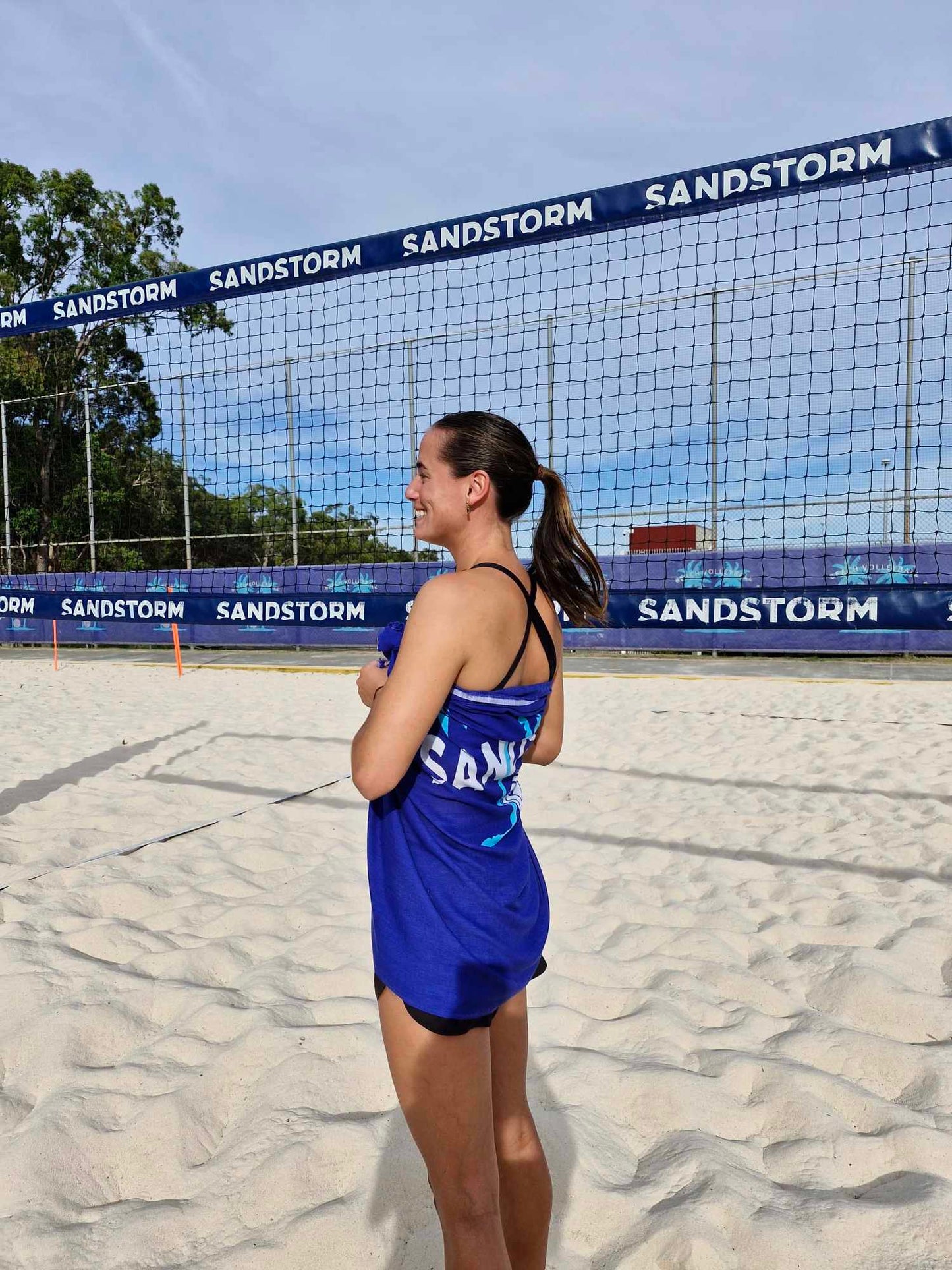 Sandstorm Sarong - Blue