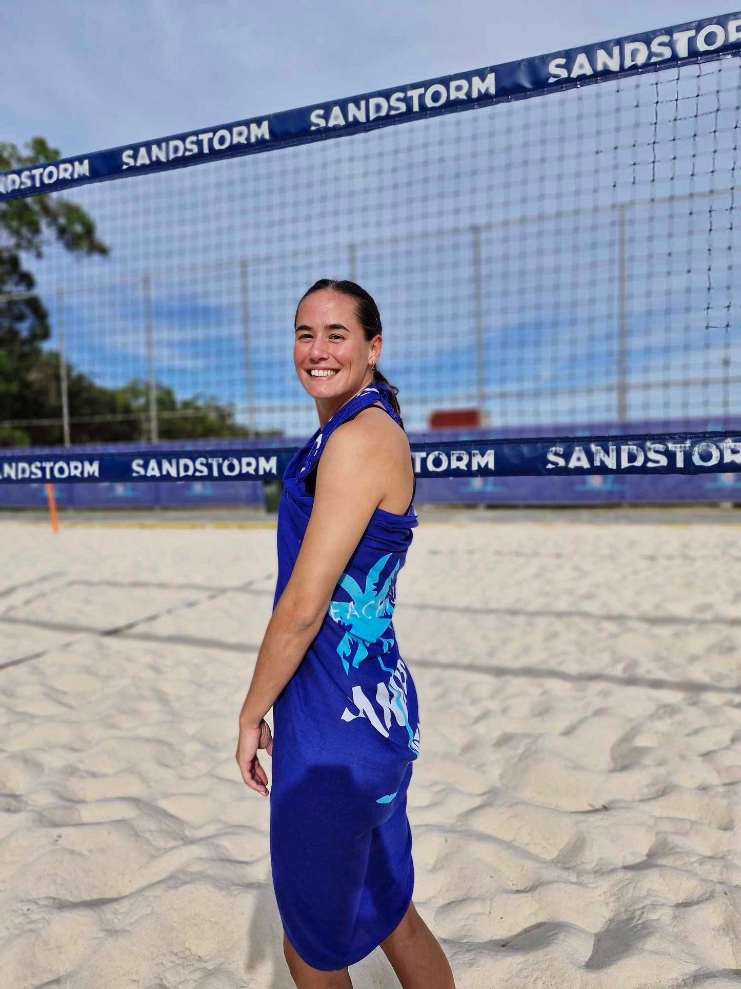 Sandstorm Sarong - Blue