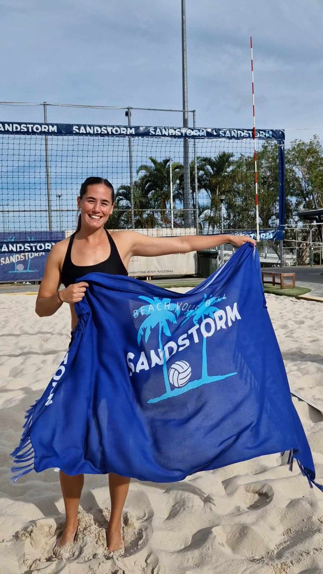 Sandstorm Sarong - Blue