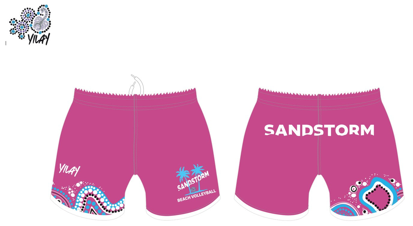 Sandstorm Beach Volleyball Shorts - PINK