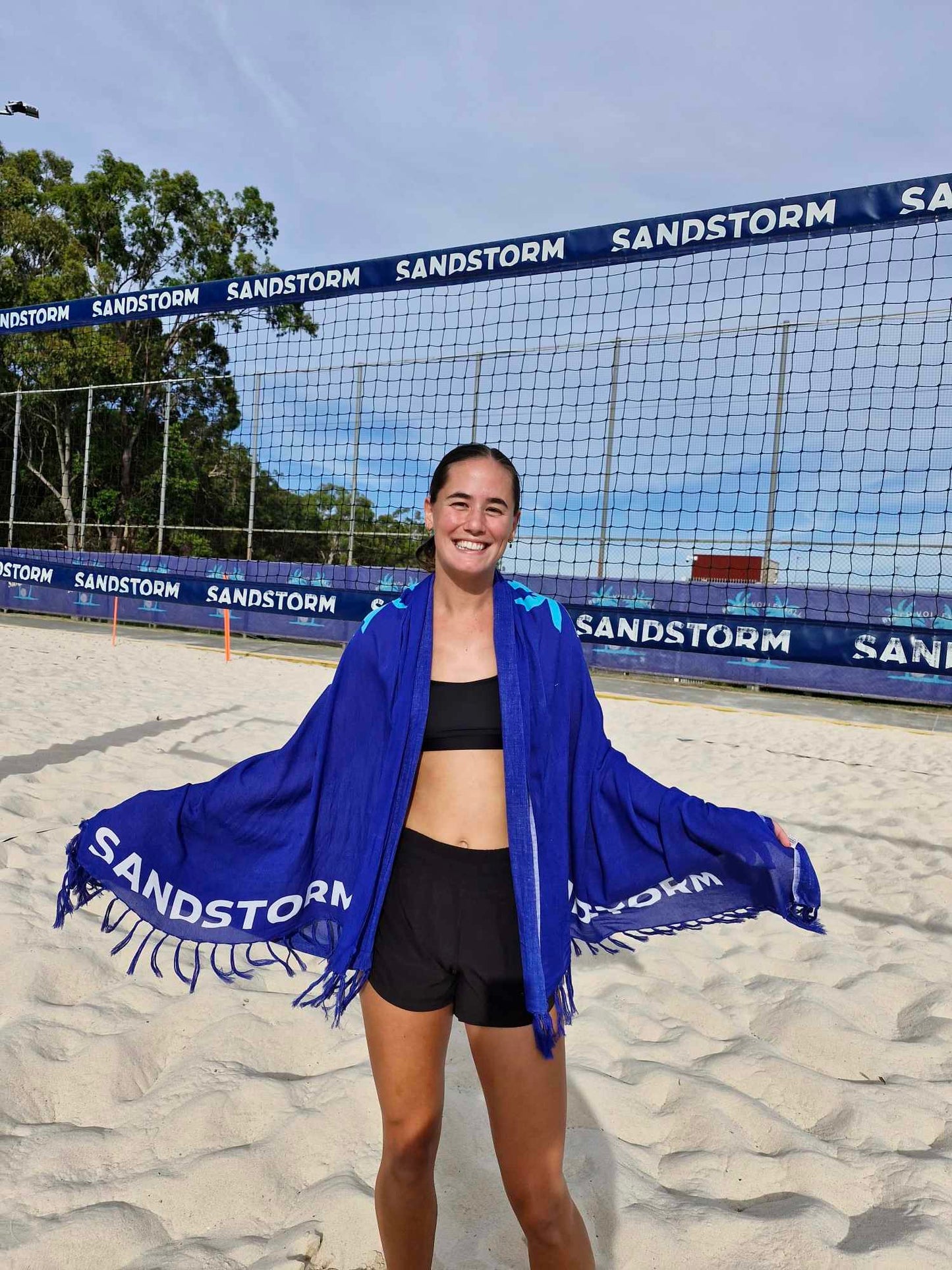 Sandstorm Sarong - Blue